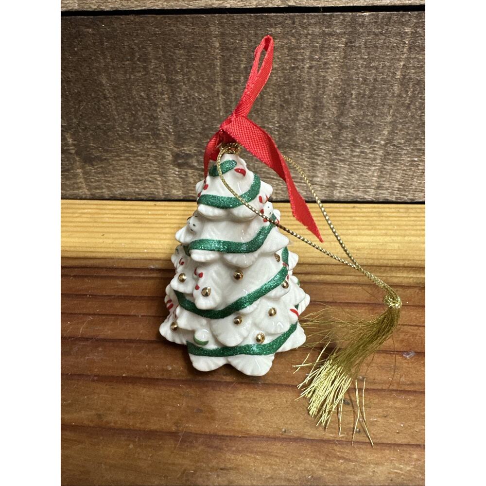 Lenox Christmas Ornament Candy Cane Christmas Tree Ornament - Picture 2 of 5